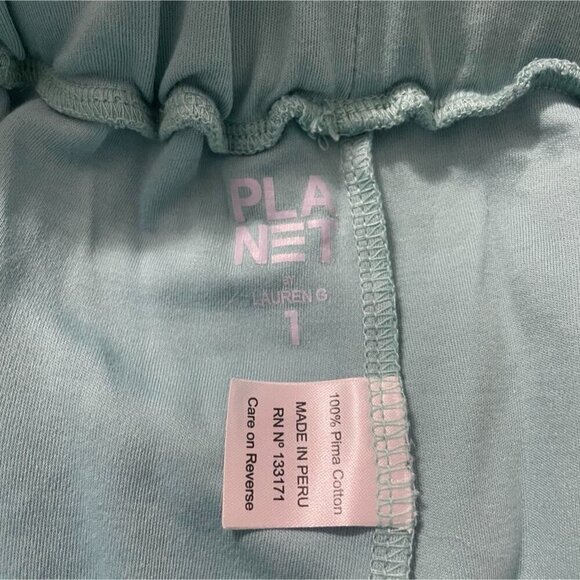 PLANET by Lauren G Size 1 4 - 6  Pima Cotton Gaucho $238 Lagenlook Boho - Picture 8 of 10